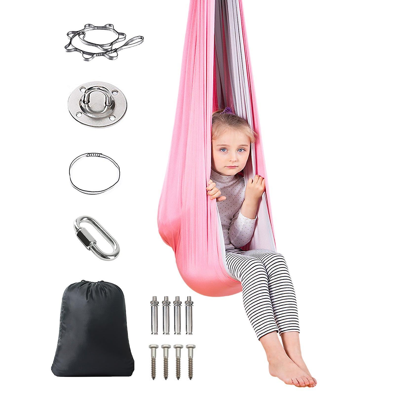 Mickcara Indoor Sensory Swing For Kids Indoor Hammock Indoor Swing For Autisms Adhd And Sensory Processing Disorder Kids Soothing Sensory