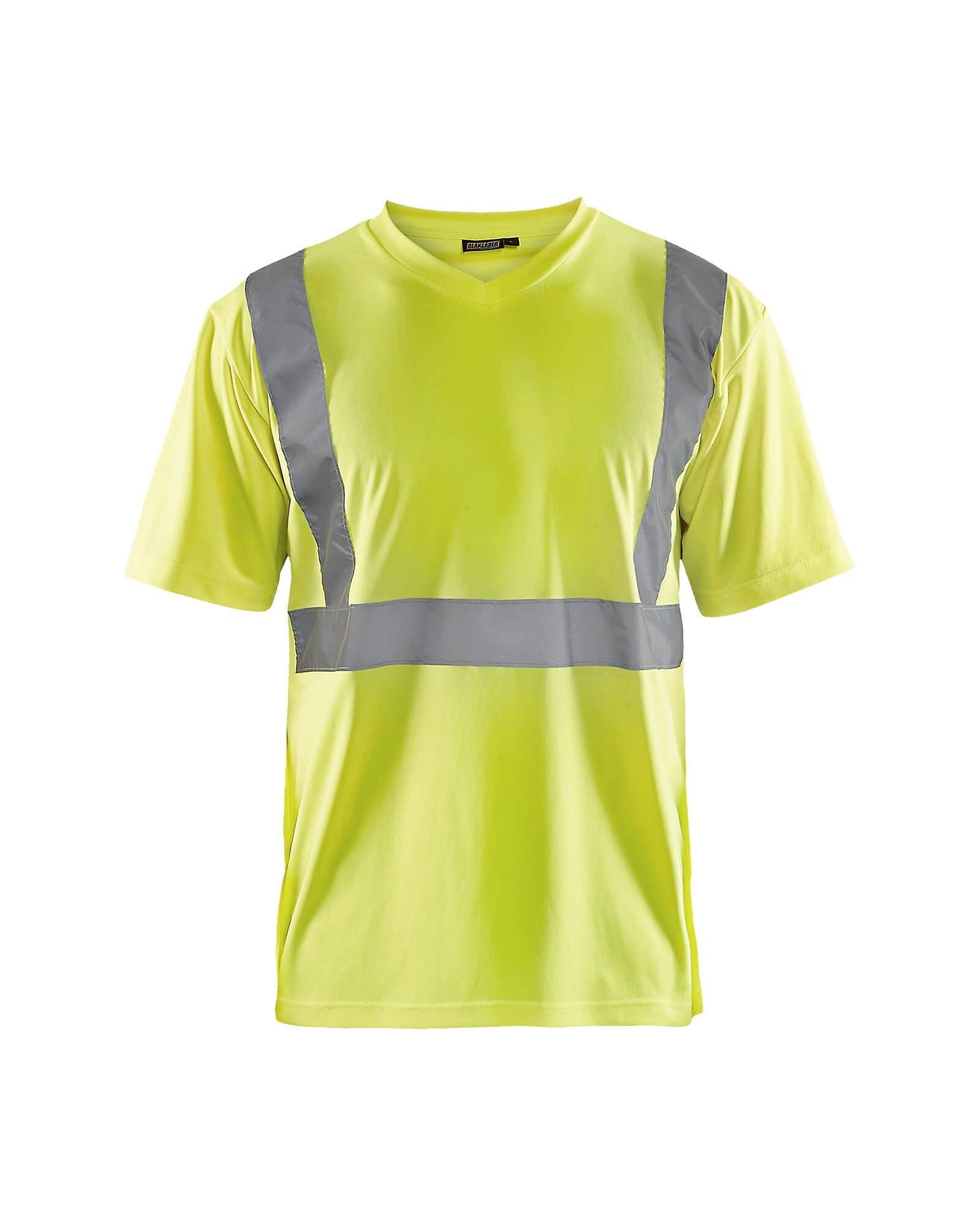 Blaklader 3313 hi-vis work t-shirt - mens (33131009) Yellow Xxxl