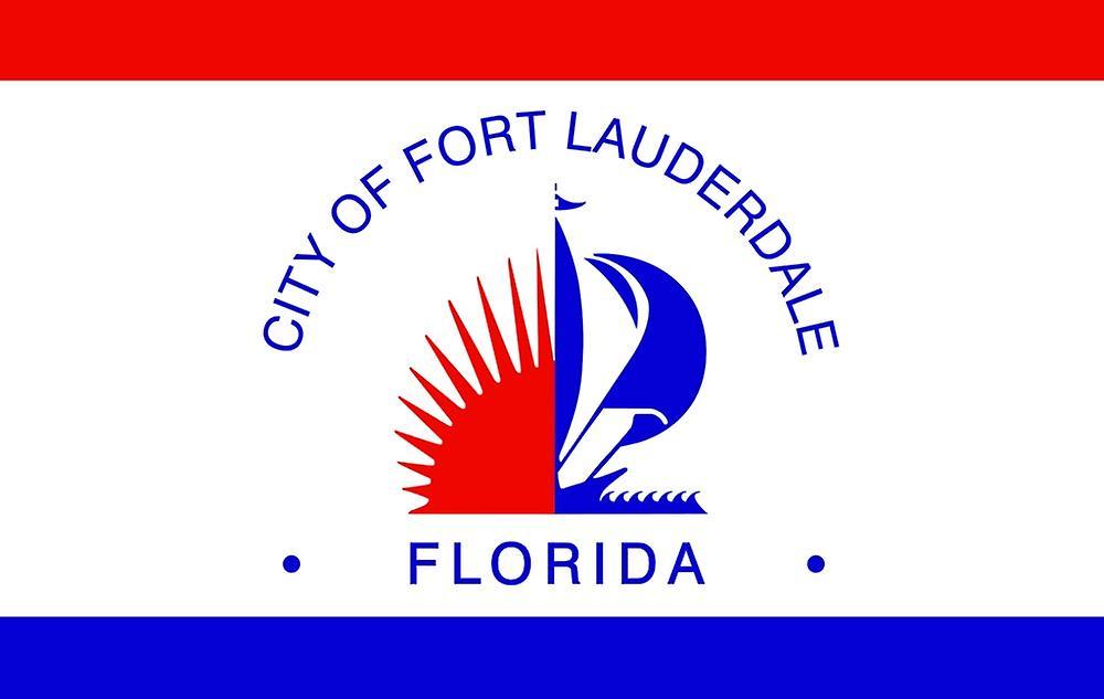 Bolongking 90*150cm USA Florida Flag of Fort Lauderdale Florida 90 x 150cm