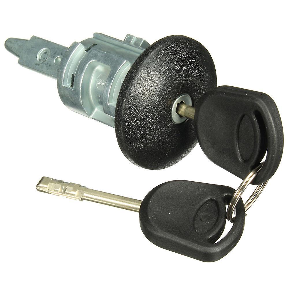 Chiusuet Front Right Driver Side Door Lock Barrel with 2 Keys for Ford Transit MK6 00-06