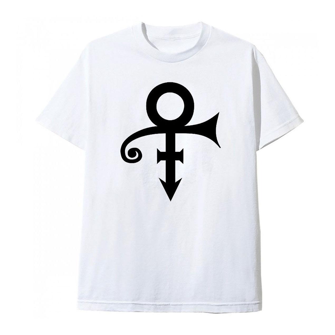 RockShark T-Shirt Prince Logo White M