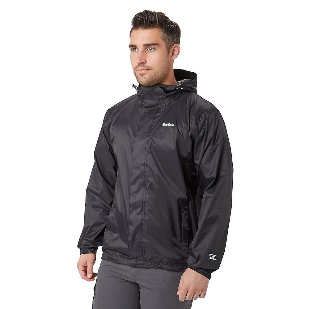 Peter Storm Men's Packable Jacket, Camping Accessories, Camping Equipments Black XXXL