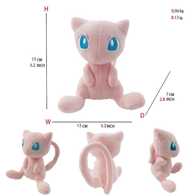 Scvvd 8 Styles  Fit Plush Toys Mew Lugia Gyarados Anime Cartoon Figure Milotic Peluche Stuffed Dolls Hello