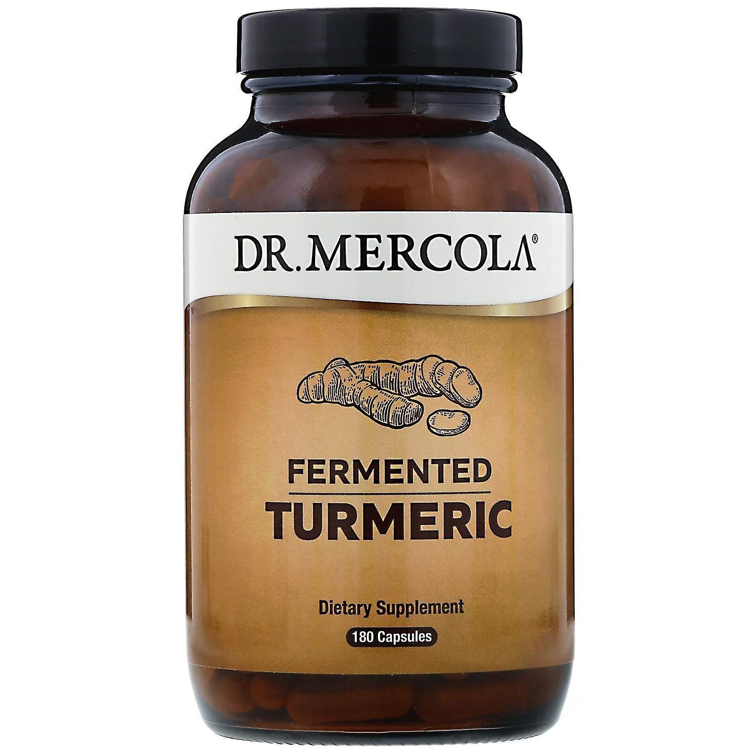 Dr. Mercola, Fermented Turmeric, 180 Capsules