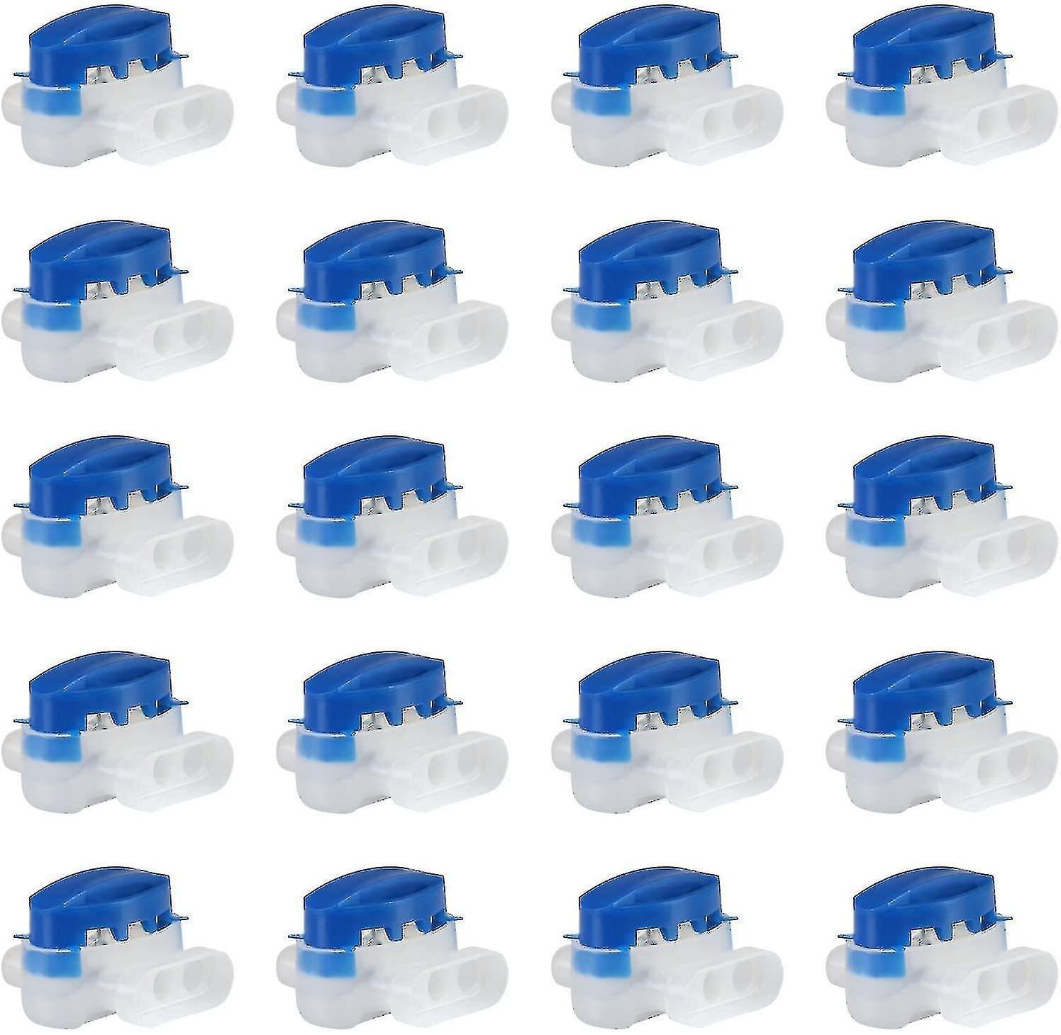 Set Of 20 Resin Filled Cable Connectors For Automower Robot Lawnmower