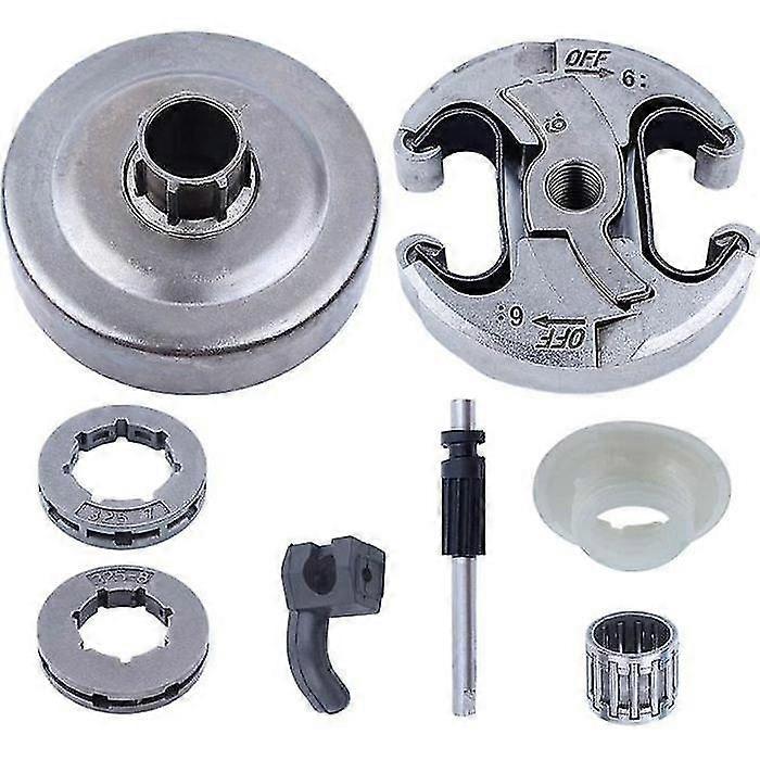 Zuoo 325" Clutch Drum Oil Pump Oiler Kit For Husqvarna 340 345 346 350 351 Chainsaw Parts