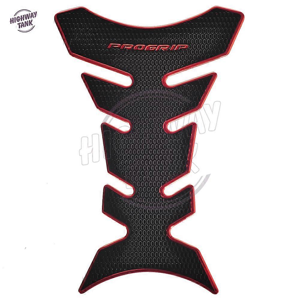 Redkid Universal 3D Motorcycle Decal Gas Oil Fuel Tank Pad Protector Case for Kawasaki NINJA ER6N ER6F Z700 Z800 Z900 ZX-6R ZX9R ZX10R Red