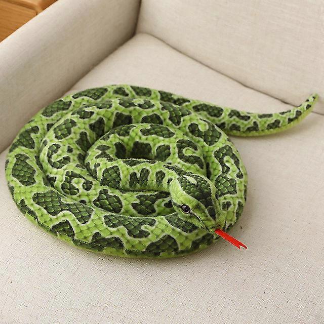 Stuffed Animals 300 CM Real Life Snake Plush Toy Giant Boa Cobra Simulation Long Snake Stuffed Snake Plush Doll Creative Decor Birthday Gift 300cm ...