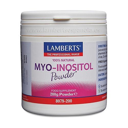 Lamberts MYO Inositol 200 g of powder