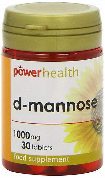 Power Health, D Mannose 1000mg, 30 Tablets