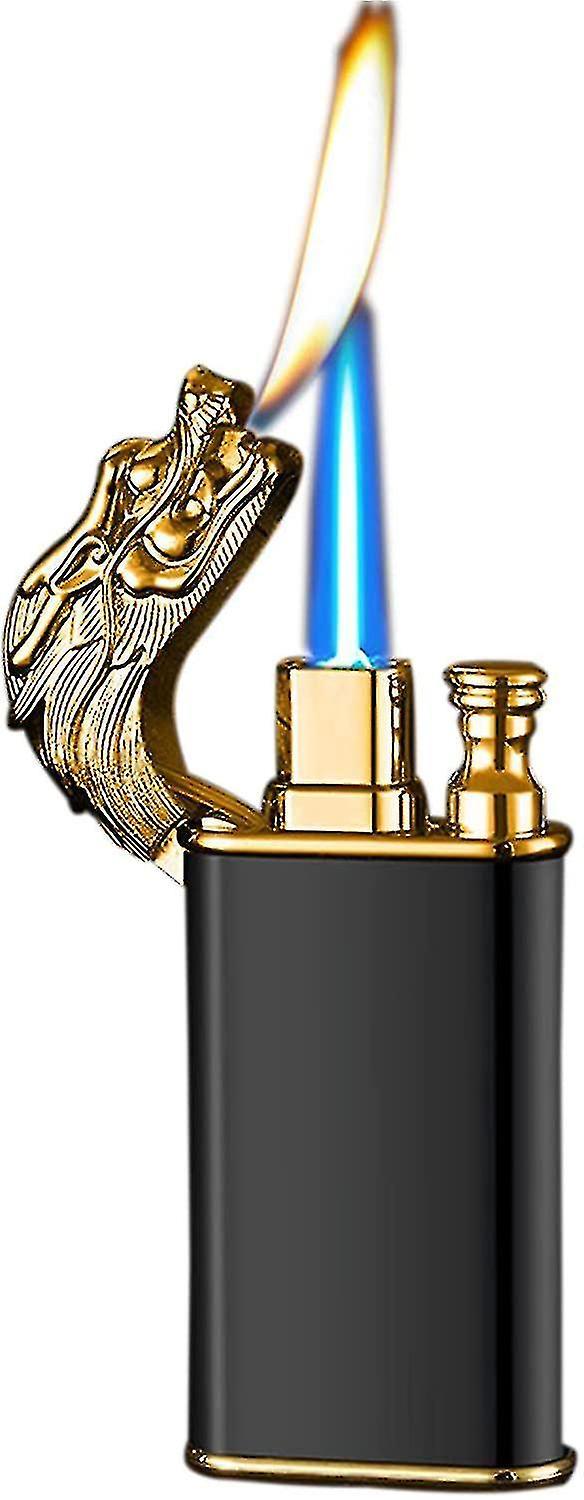 Yuntianzun 2022 New Dragon Lighter, Unique Torch Lighter Switchable Soft / Jet Flame, Butane Refillable Cool Lighter Creative Gift For Men(without ...