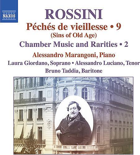 Naxos Rossini / Taddia - Peches De Vieillesse 9 [COMPACT DISCS] USA Import