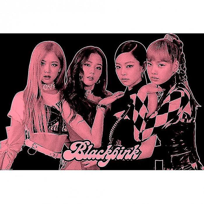 BlackPink Group 3 Maxi Poster Black/Pink 61cm x 91cm