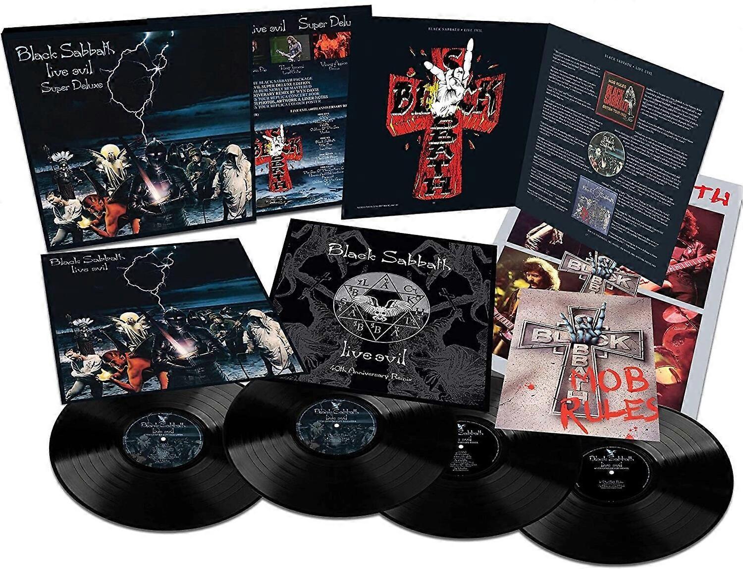 Rhino Black Sabbath - Live Evil (40th Anniversary)  [VINYL LP] Oversize Item Spilt, Boxed Set USA import