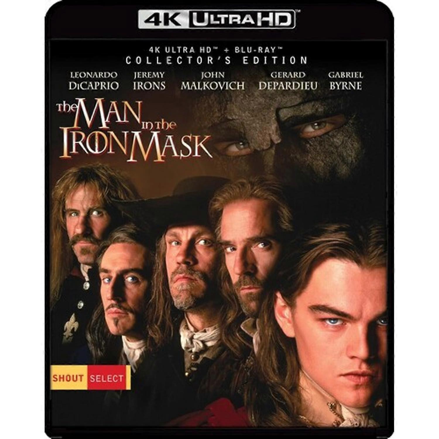 SHOUT! FACTORY The Man in the Iron Mask (Collector's Edition)  [ULTRA HD BLU-RAY REGION: A USA] Collector's Ed USA import