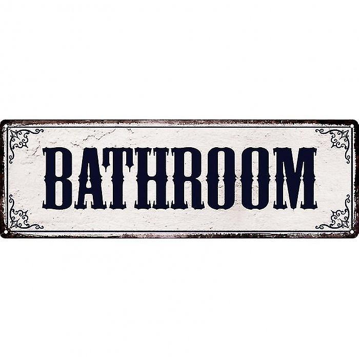 Grindstore Bathroom Plaque