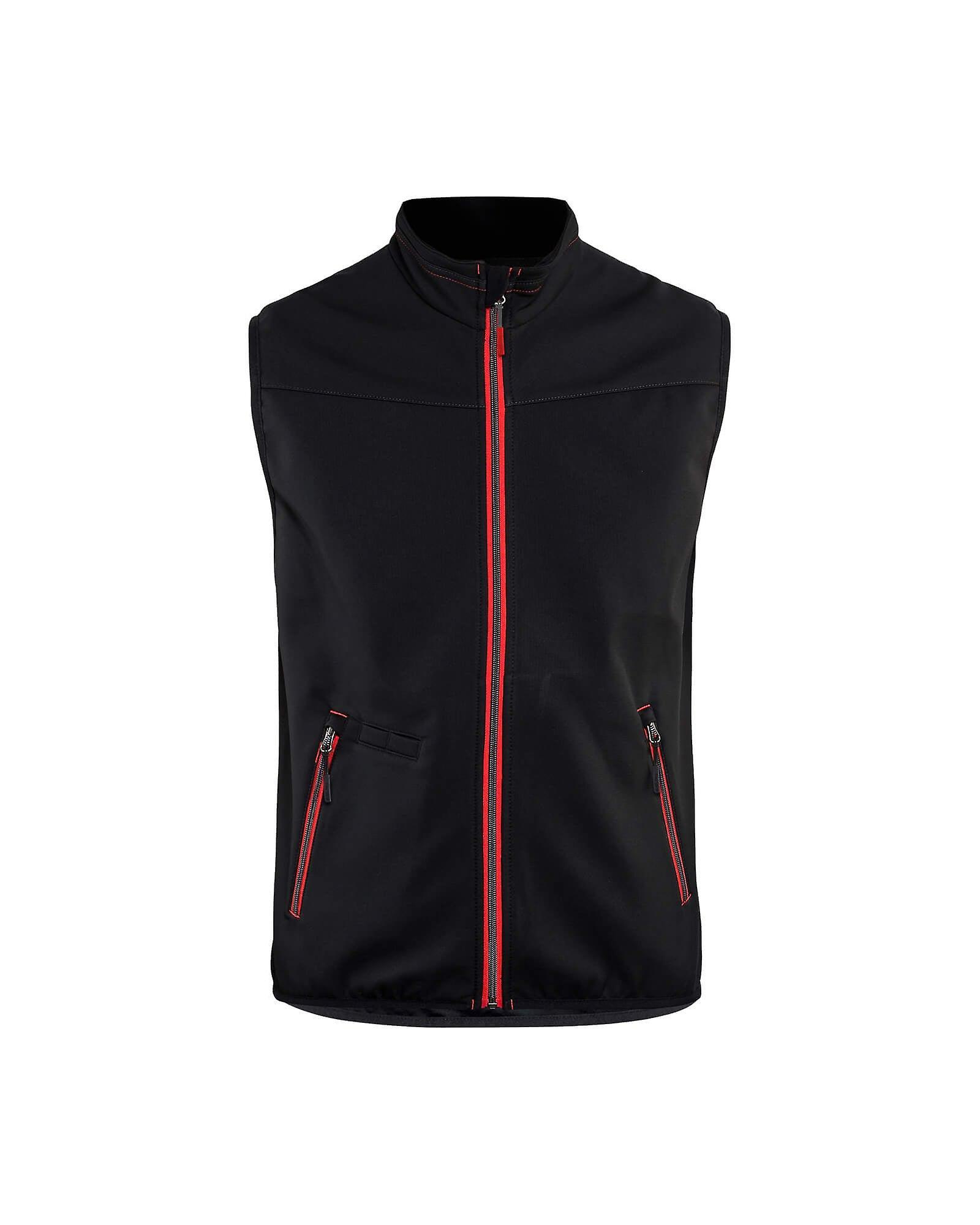 Blaklader 3850 softshell gilet vest - mens (38502516) Black/red Xs