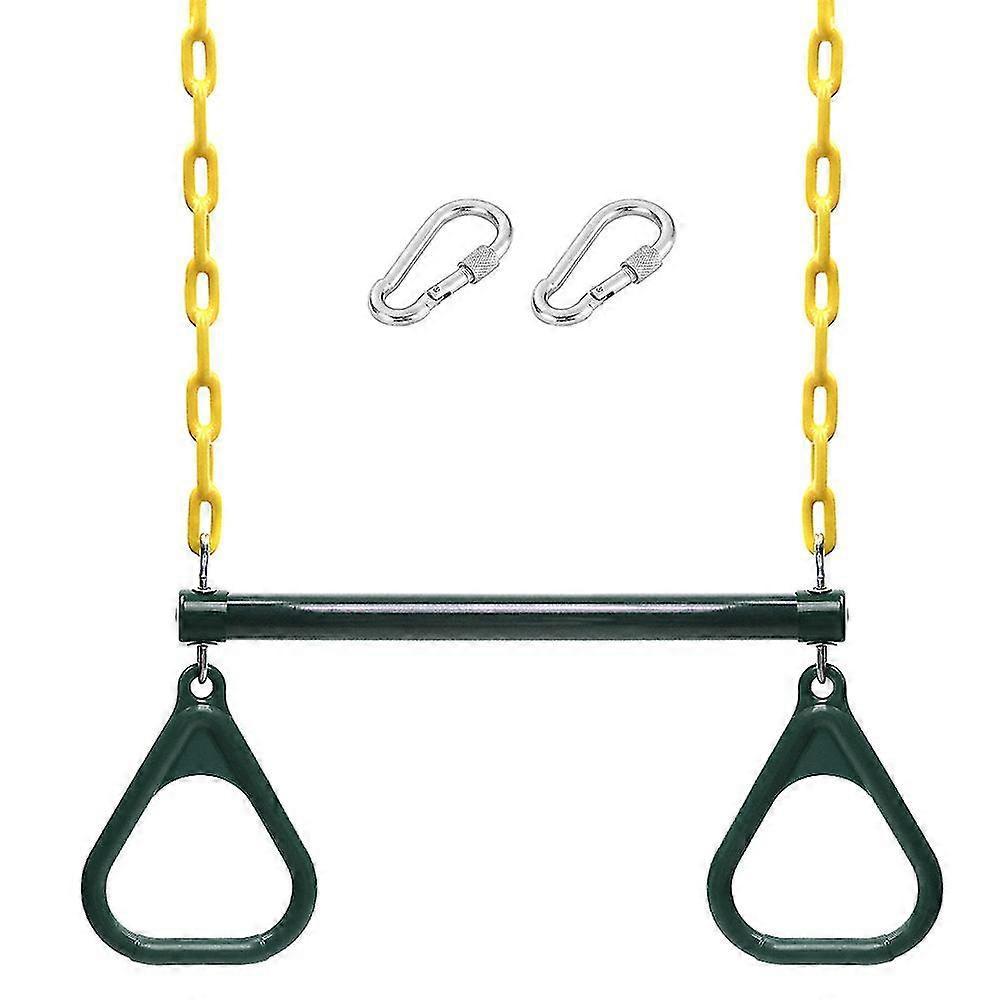 Trapeze Swing Bar And Rings Heavy Duty Playground Swing Set Banmo