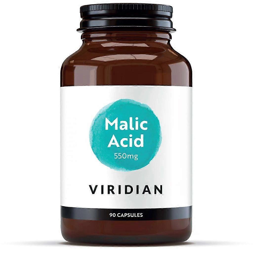 Viridian Malic Acid 500mg Veg Caps 90 (372)