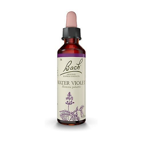 Bach Flower Essences 34 - Water Violet 20 ml of floral elixir