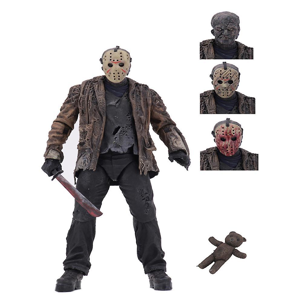 Nbxxl Jason Voorhees Pvc Action Figure Collectible Model Toy