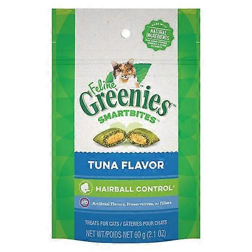 Greenies SmartBites Hairball Control Tuna Flavor Cat Treats, 2.1 oz (Pack of 1)