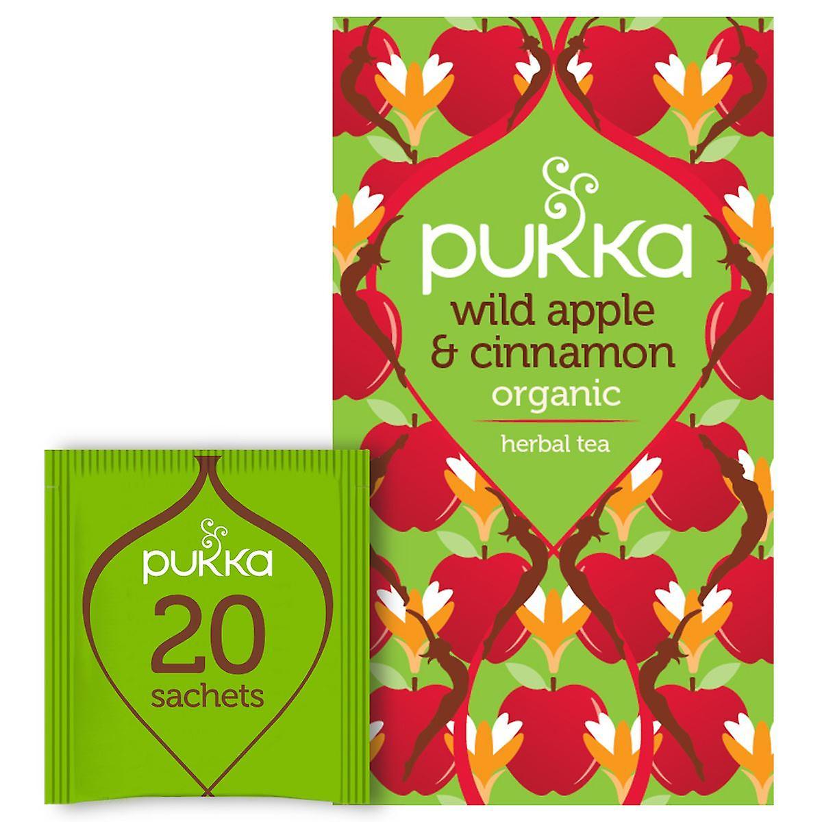 Pukka Herbs Pukka Herbal Organic Teas - Wild Apple & Cinnamon