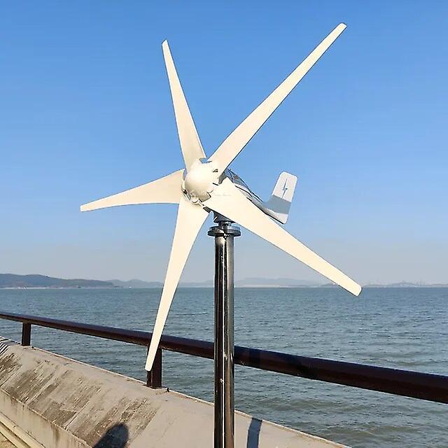 Youping 2000W 12V 24V 48V Wind Turbine Generator Complete Set Free Energy Windmill MPPT/Charge Controller Small Generador Electrico WHITE 12V-MPPT ...