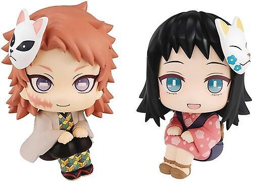 MegaHouse - Demon Slayer - Look Up Series - Sabito & Makomo 2pc Set with Gift  [COLLECTABLES] Figure, Collectible USA import