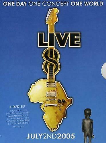 Live 8 One Day One Concert One World DVD (2005) cert E - Region 2