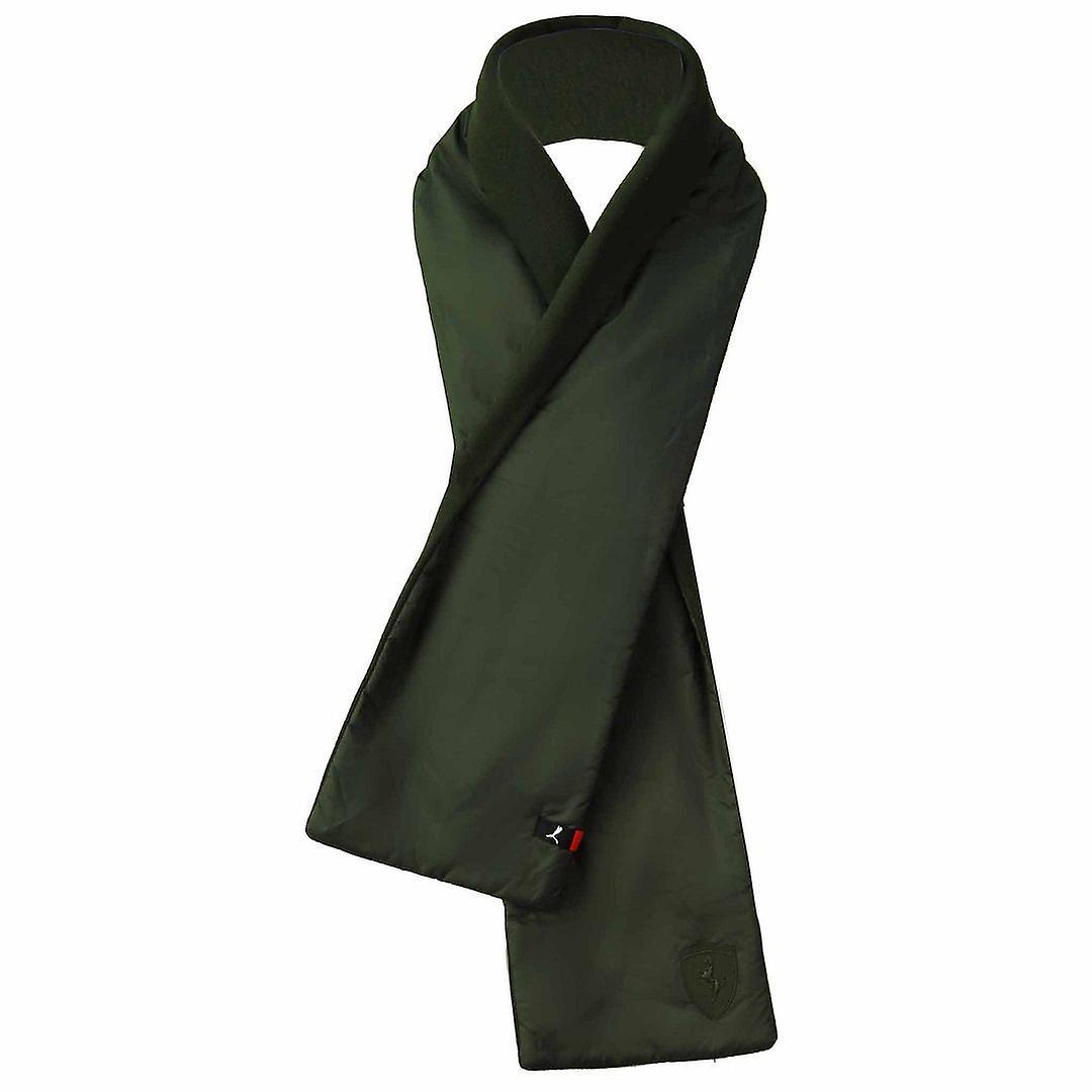 Puma Scuderia Ferrari Dark Green Unisex Scarf 053475 02 One Size