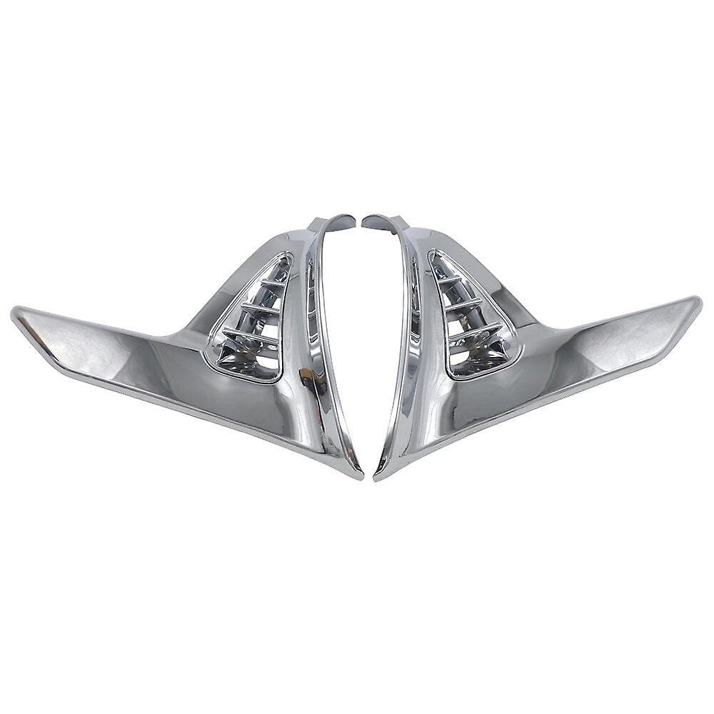 HCSC Chrome Left Right Motorcycle Parts Modified Accessories For Honda Goldwing Gl 1800 Gl1800 Chrome Triangle Cover