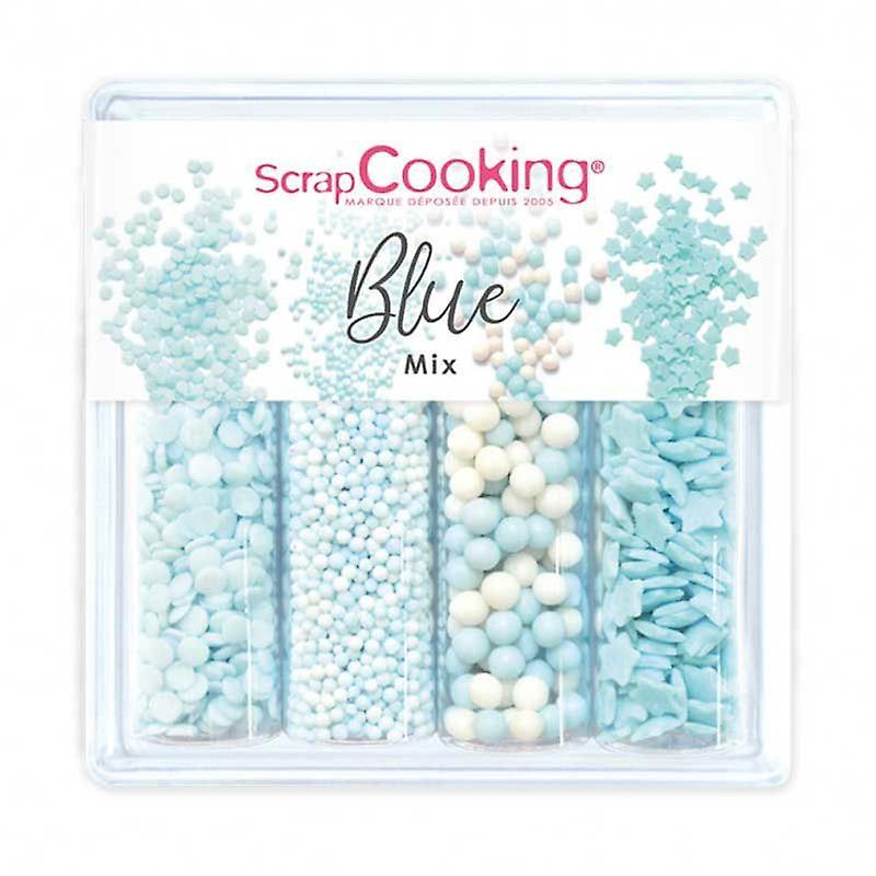 ScrapCooking Sweet Decoration Mix - Blue 64 g Multicolored 10,5 x 10,5 x 3 cm