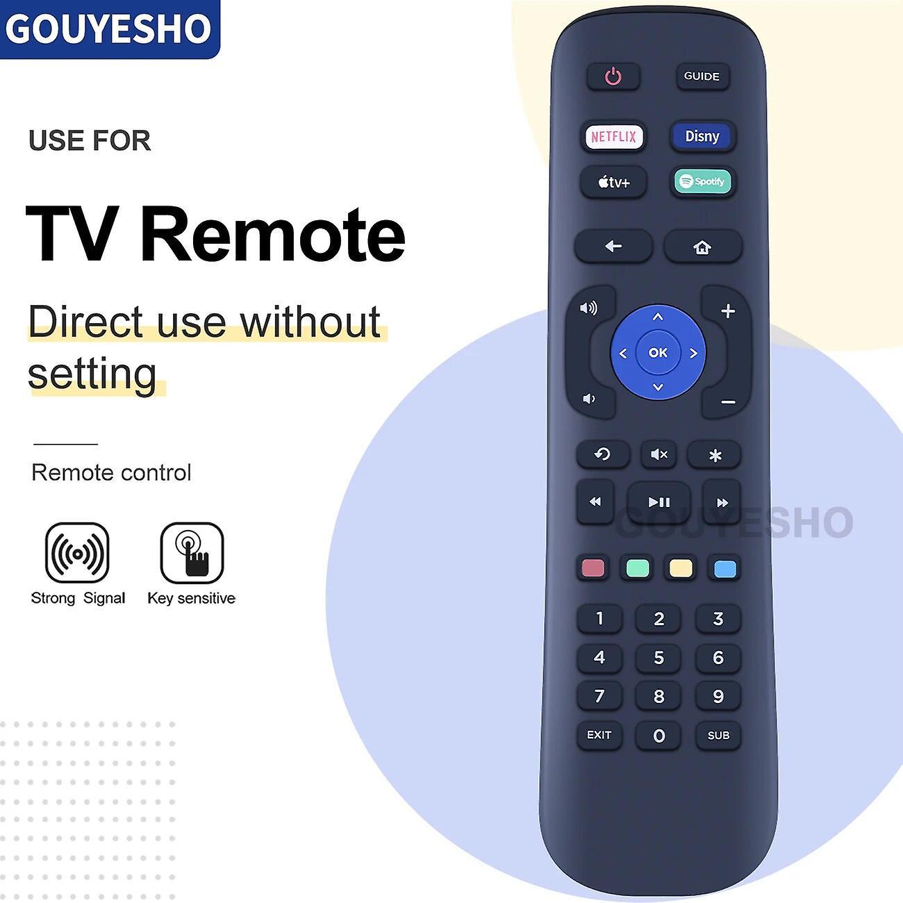 Scitoo New Remote Control For Tcl Roku Rc-nwir 3226001383