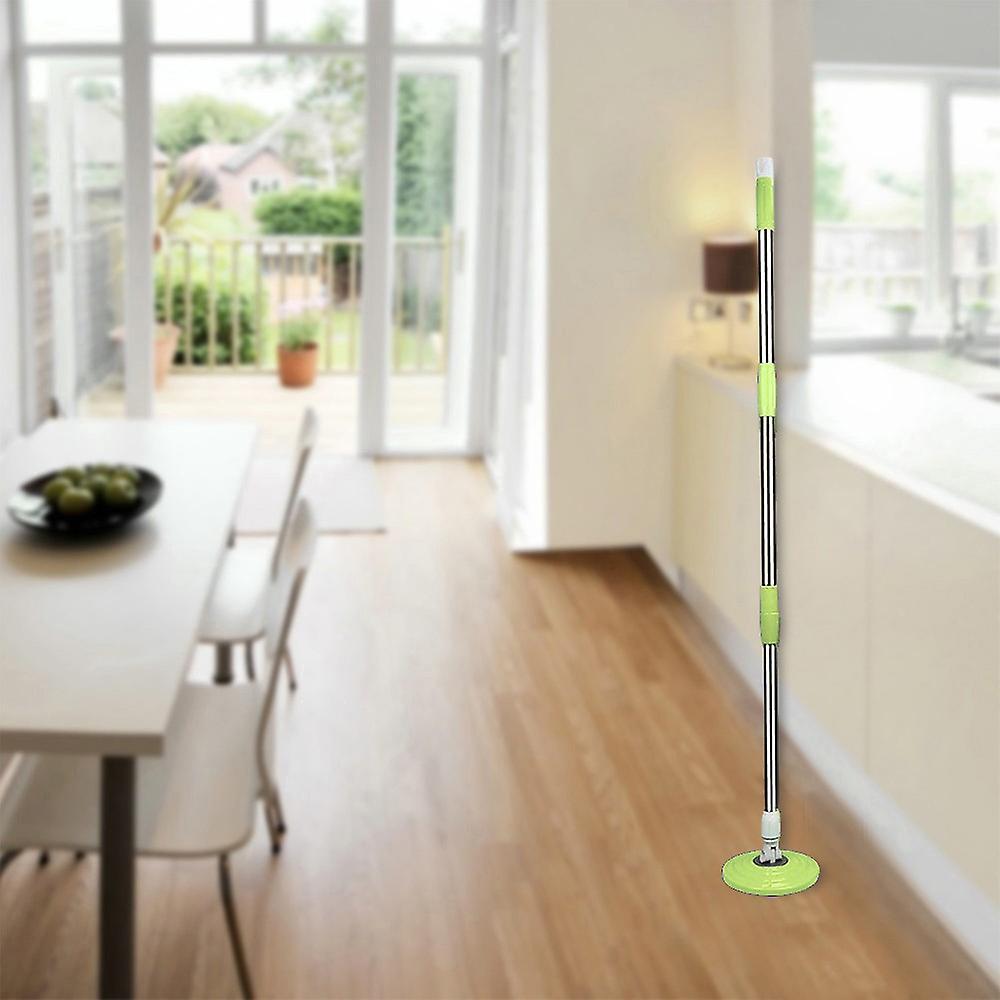 Kankanwo Spin Mop Pole Handle Replacement for Floor Mop 360 No Foot Pedal Version Green