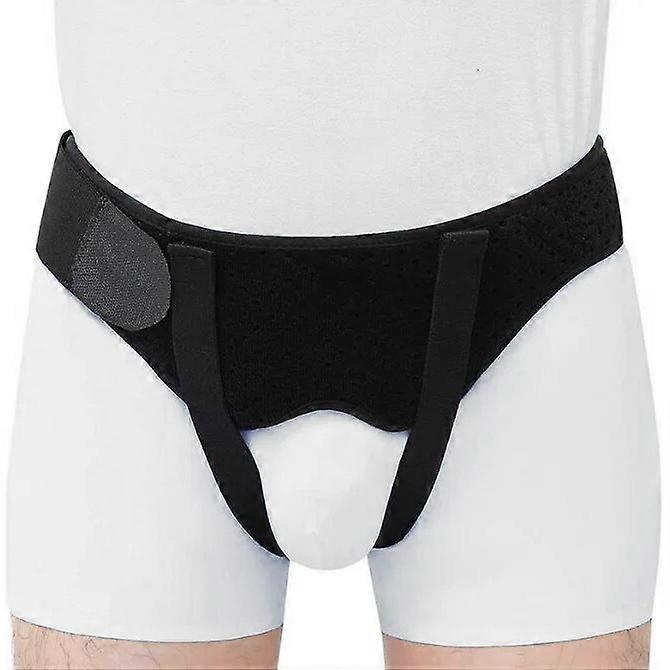 Qin Professional hernia support strap for patients with inguinal hernia or sports hernia, can be used by both men and women, comfortable fit, relie...