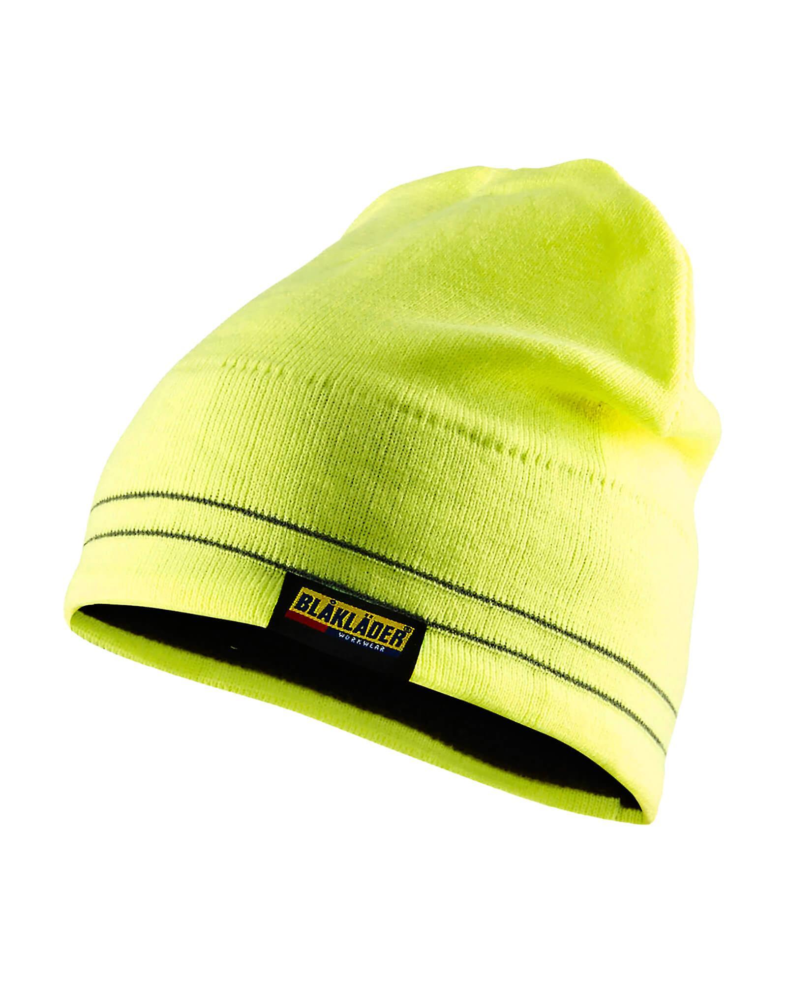 Blaklader 2007 hi-vis reflective beanie - mens (20074001) Yellow One