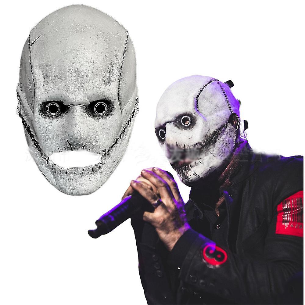 Manchalk Halloween Slipknot Corey Taylor Mask Dj Cosplay Long/short Horror Latex Masks Party Props