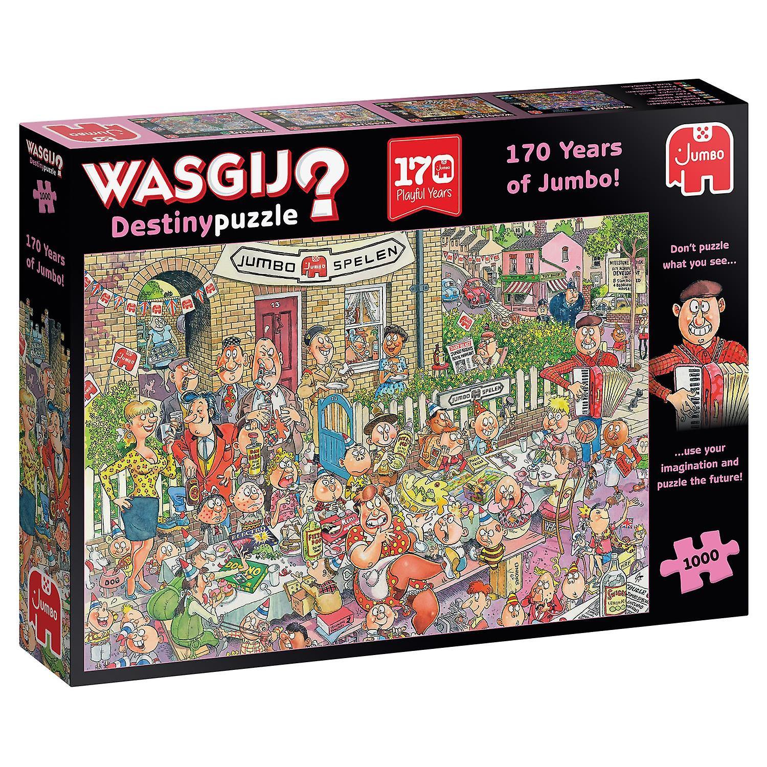 Wasgij Destiny 170 Years of Jumbo Jigsaw Puzzle (1000 Pieces)