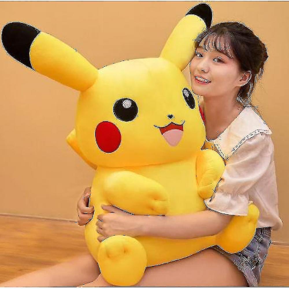 Mlsilm Pikachu Pillow, Plush Doll Toy 30cm