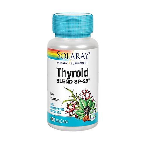 Solaray Thyroid Blend SP-26, 100 Caps (Pack of 1)