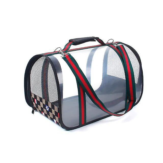 Portable Pet Dog Bags Mesh Breathable Cat Carrier Bag Carrier Bags For Small Dogs Foldable Cats Handbag Travel Pet Transport Bag Pet Carriers Color...