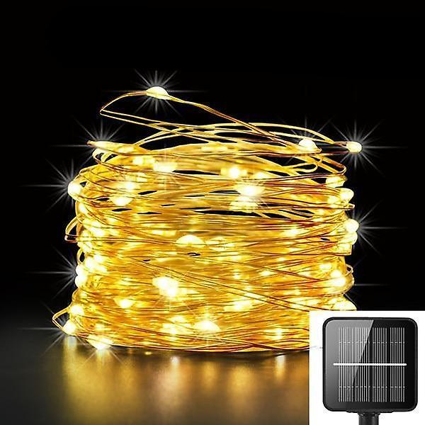 Slowmoose Led Outdoor Solar Waterproof String Lights 51m 500leds