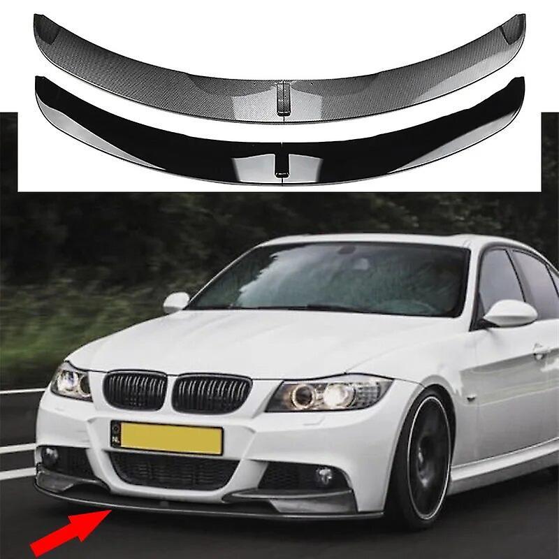 Scitoo For BMW 3 Series E90 E91 LCI M Sport 2009-2012 Car Front Bumper Lip Protector Guard Splitter Diffuser Kit Spoiler Guard Tuning Gloss Black