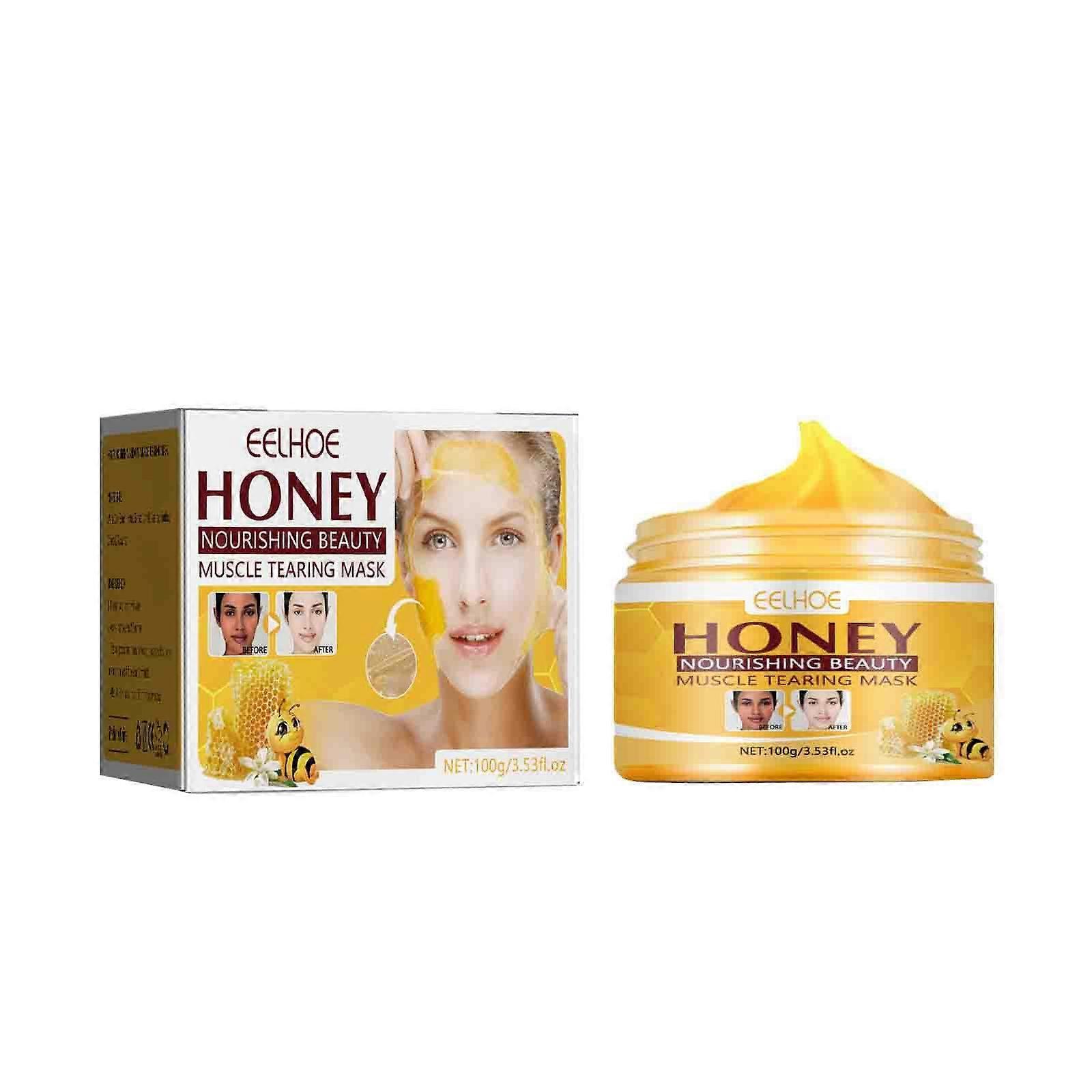 Flye Brightening And Tearing Facial Mask, Whitening And Beautifying Skin, Lightening Melanin Spots, Removing Blackheads, Anti-wrinkle And Firming Skin