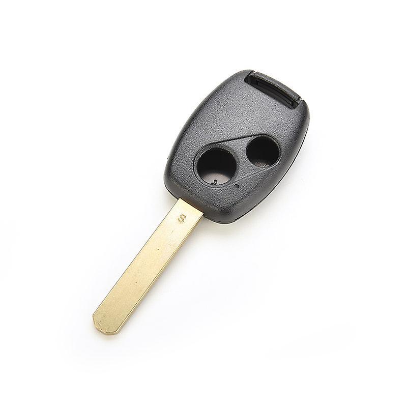 Shanghai Yiting Trading Co Ltd Replacement Remote Key Fob Case Shell 2 Buttons for Civic Accord Jazz FRV One Size