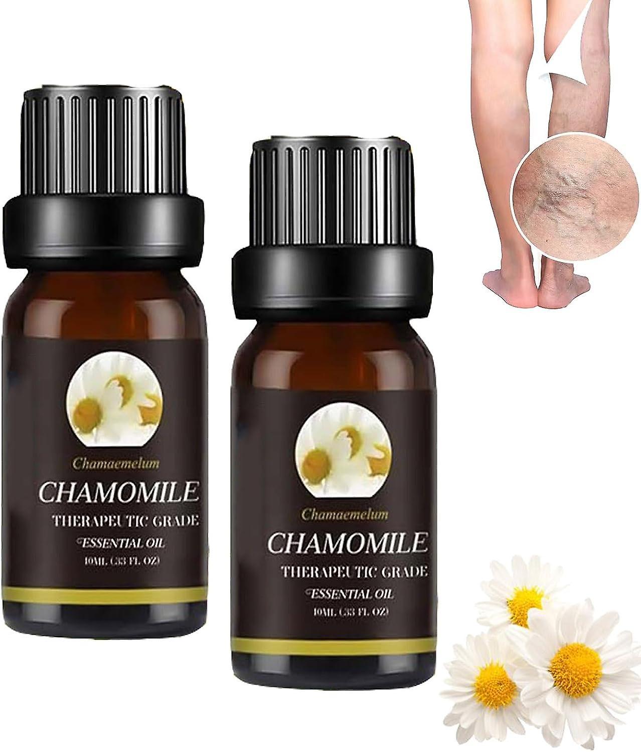 Frusde Marronie Oil For Varicose Veins, Marronie Chamomile Essential Oil For Varicose Veins, Varicose Veins Treatment Massage Oil 2pcs