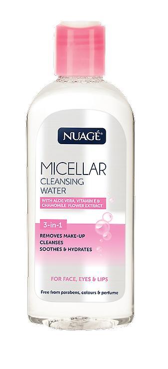 Nuage Micellar Water 3 In1 Cleansing Water With Aloe Vera, Vitamin E, Chamomile