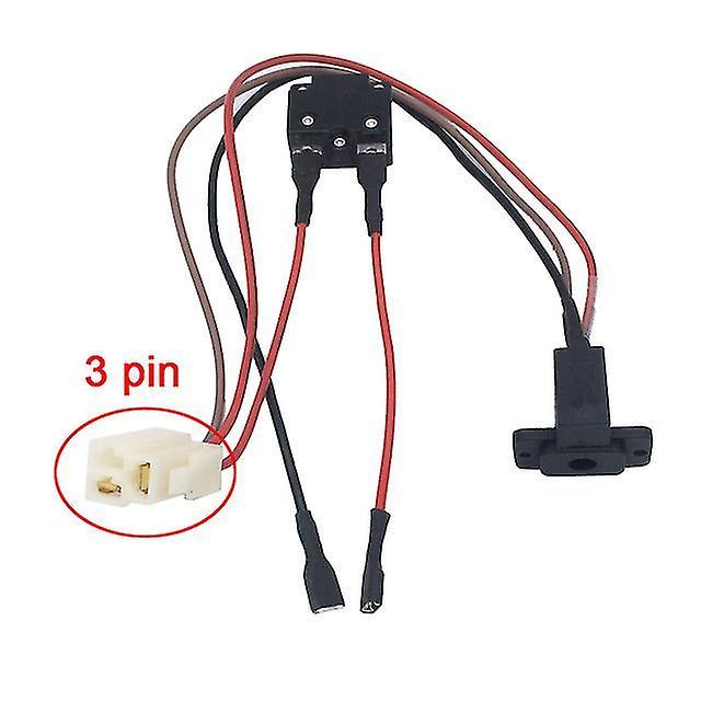 Winov Children Electric Car Battery Charging Interface,toy Car Dual-drive Motor Wire, Key Ignition Switch Battery Charging Clip charging interface 1