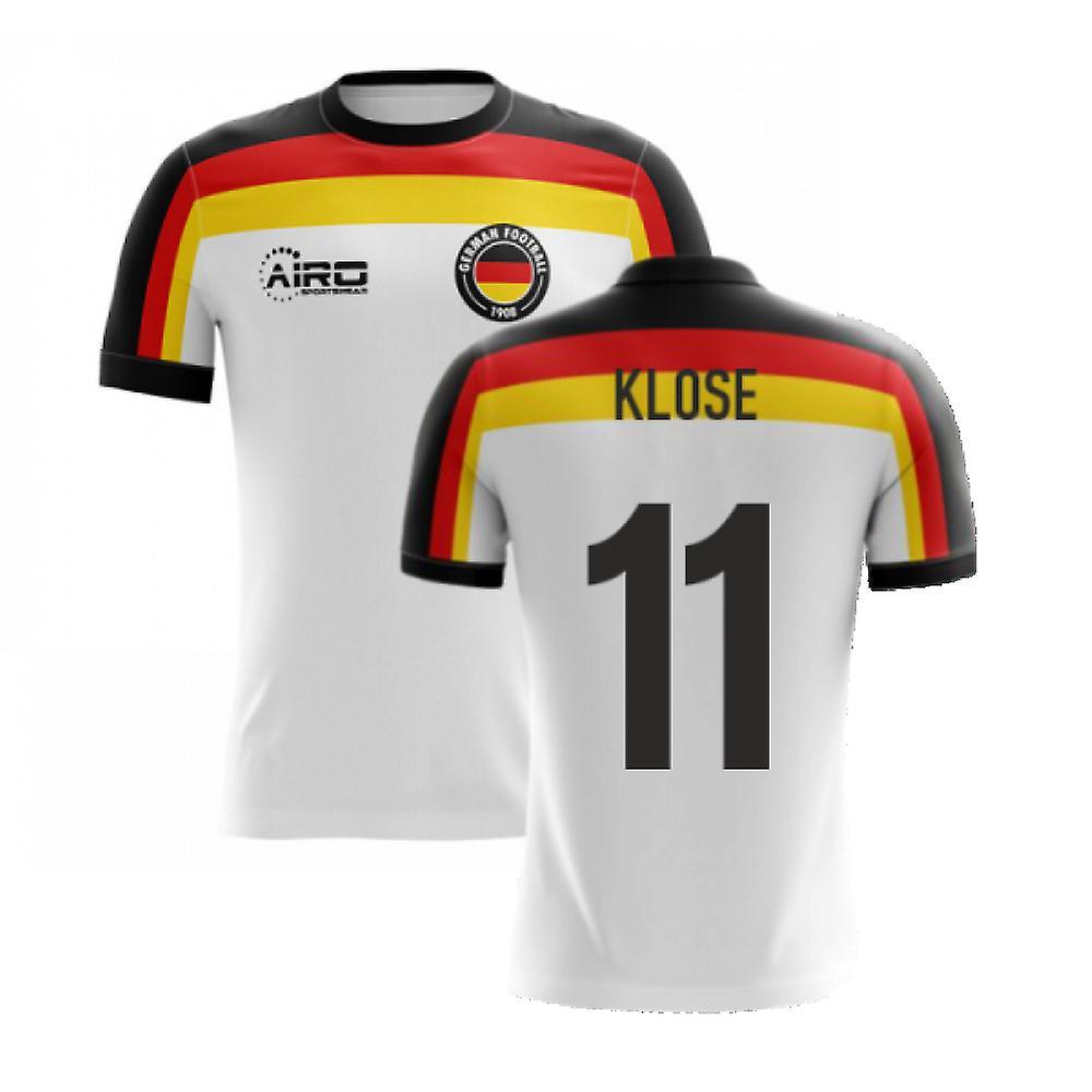 Airo Sportswear 2024-2025 Germany Home Concept Football Shirt (Klose 11) White L